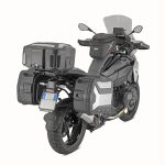 Centralni kofer GIVI XSPACE proširivi sa sivim poklopcem Monokey 27-36 L