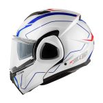 Kaciga GIVI Flip Up X36 PULSE belo plavo crvena