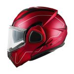 Kaciga GIVI Flip Up X36 PULSE bordo sivo crna