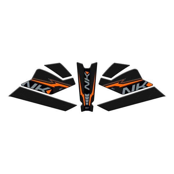 Nalepnice rezervoara TANK PAD CF MOTO 250NK/ 300NK (23-24) narandžaste GP KOMPOZIT