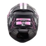 Kaciga LS2 Full Face FF811 VECTOR II DARFLO crno roza sa naočarima