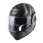 Kaciga GIVI Flip Up X30 PULSAR titanium žuta