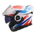 Kaciga LS2 Flip Up FF901 ADVANT X NOVA belo plavo crvena