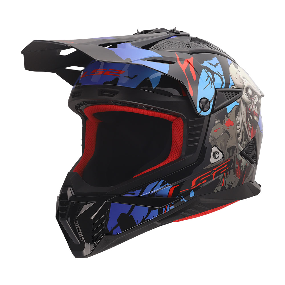f39e8c11-7da2-45b4-b712-4b321570bf3f Kaciga LS2 Cross MX708 FAST II ZOMBIE II crno crveno plava