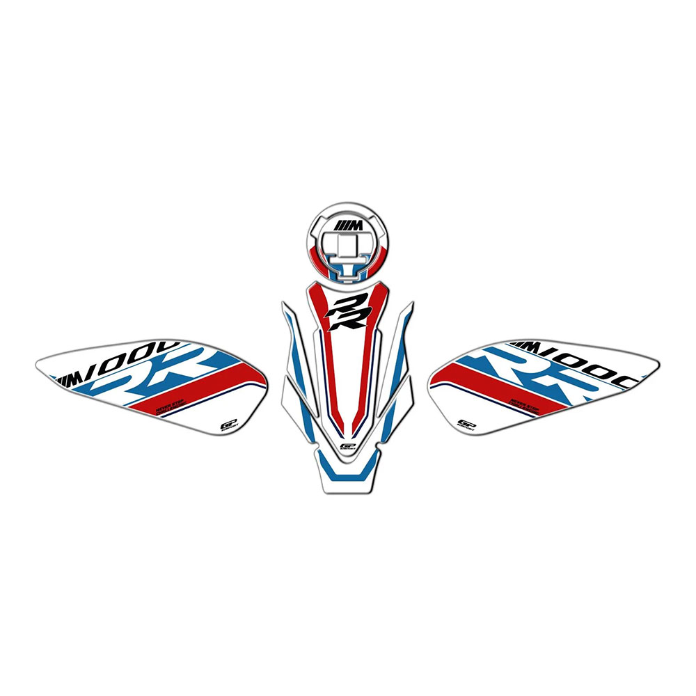 43edd1b1-e7a7-43d8-a399-41507ec27180 Nalepnice rezervoara TANK PAD set BMW M 1000 RR (21-24) plavo belo crvena GP KOMPOZIT