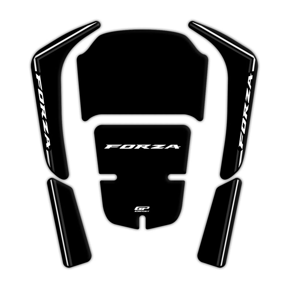 73359165-f023-4ff7-8e9b-e812c45635ca Nalepnice tunela crne Honda Forza 250/350 (18-24) GP KOMPOZIT