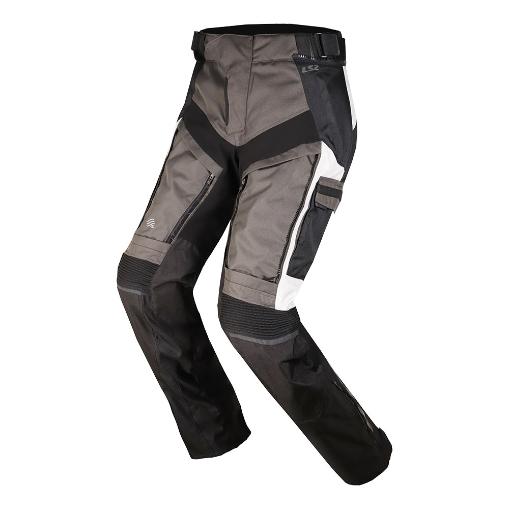 eaf782bd-b1a1-448d-82da-d401ee28d399 Pantalone LS2 NORWAY muške crno sive