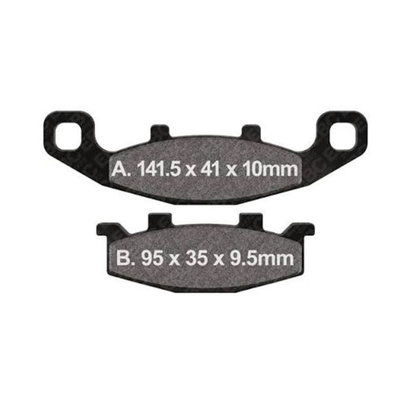 Disk pločice EBC FA129V ( SEMI – SINTER )