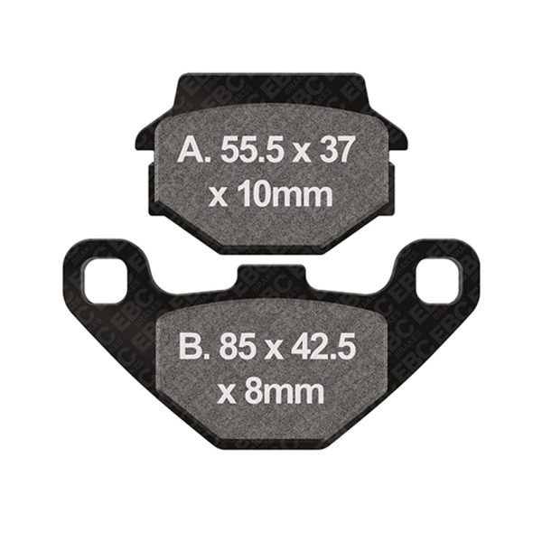 Disk pločice EBC FA067TT ( CARBON )