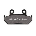 Disk pločice EBC FA124/2V ( SEMI – SINTER )