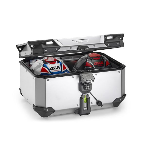 Centralni kofer GIVI TREKKER OUTBACK EVO SMART 58 ALU anodizovani Monokey 58L