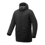 Parka jakna muška srednje duga MONTE HYDROSCUD® crna TUCANO URBANO