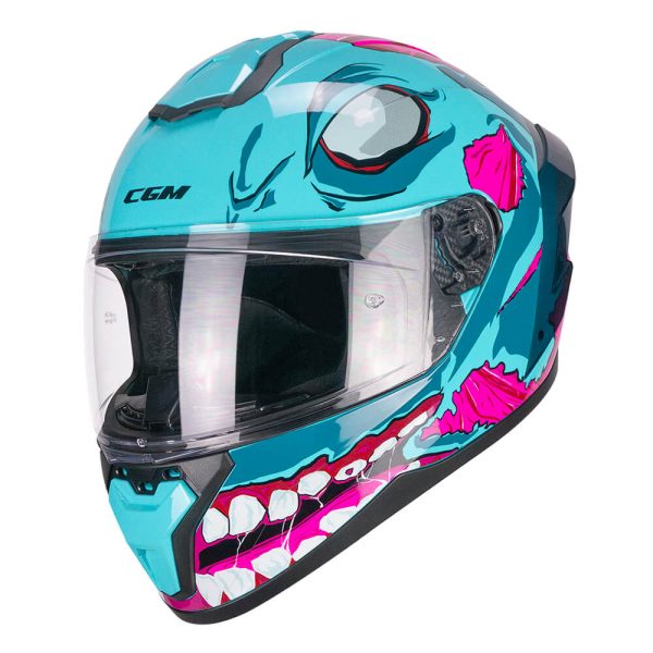 CGM KACIGA 330U RIOT UNDEAD ALA-73 PLAVO LJUBICASTA