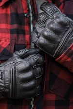 SHIMA KOZNE MOTO RUKAVICE AVIATOR TAMNO BRAON