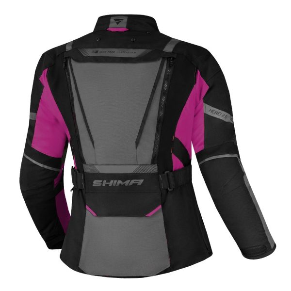 SHIMA ZENSKA MOTO JAKNA HERO 2.0 PINK