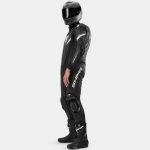 SHIMA HYPER RS KOZNI KOMBINEZON CRNO BELI