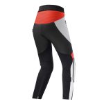 SHIMA MIURA 2.0 ZENSKE KOZNE PANTALONE BELO CRVENE