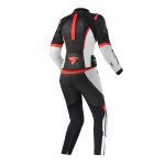 SHIMA MIURA 2.0 ZENSKE KOZNE PANTALONE BELO CRVENE