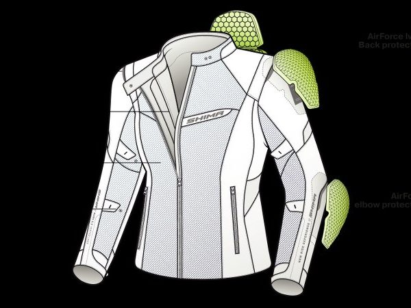 SHIMA MOTO JAKNA RUSH 2.0 VENT ZENSKA CRNA