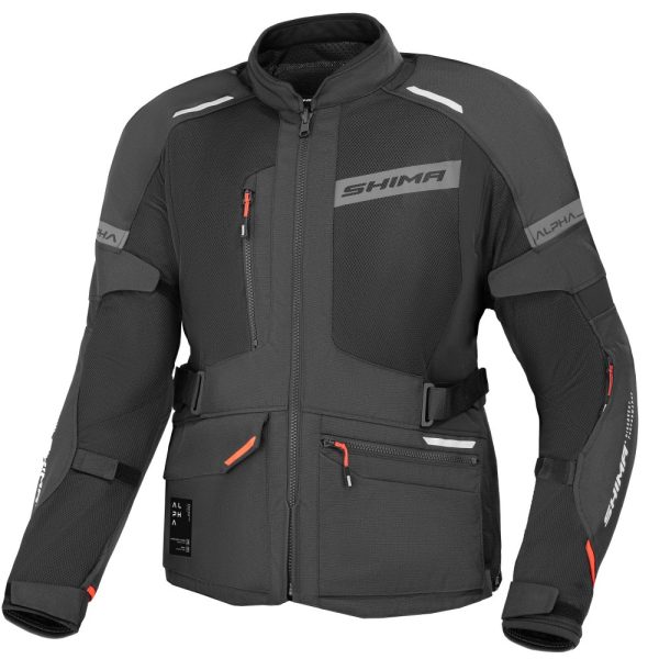 SHIMA MOTO JAKNA ALPHA CRNA