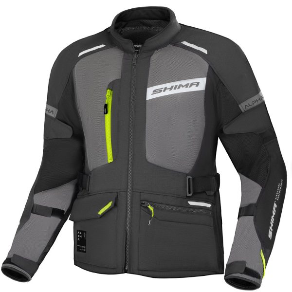 SHIMA MOTO JAKNA ALPHA FLUO