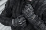 SHIMA KOZNE MOTO RUKAVICE AVIATOR CRNE