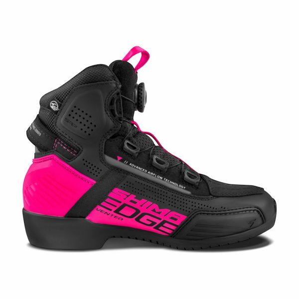 SHIMA MOTO PATIKE EDGE VENTED PINK ZENSKE