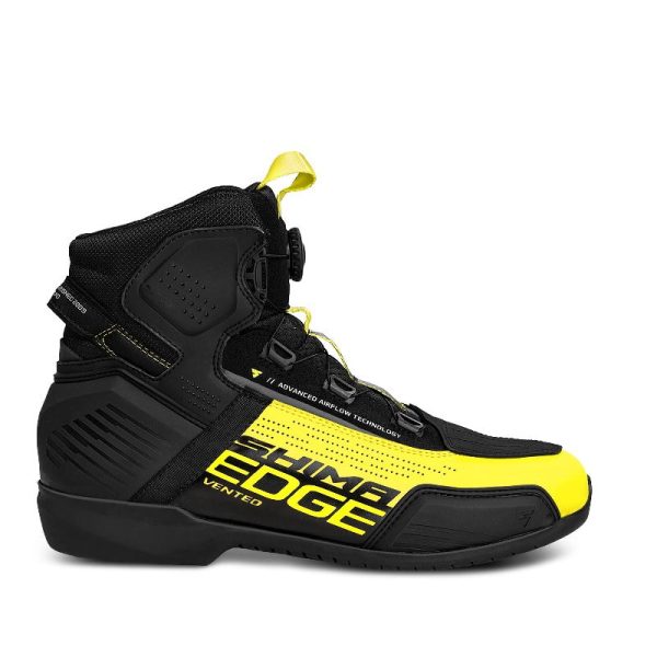 SHIMA MOTO PATIKE EDGE VENTED FLUO