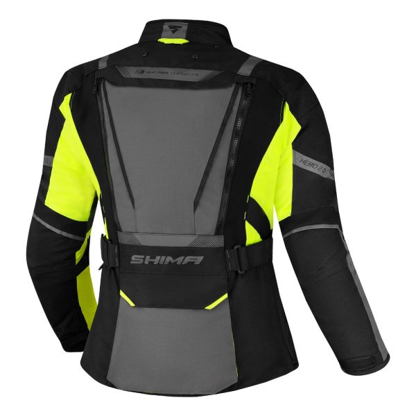 SHIMA ZENSKA MOTO JAKNA HERO 2.0 FLUO
