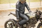 SHIMA MOTO PANTALONE JET CRNE