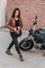 SHIMA ZENSKE KOZNE MOTO CIZME THOMSON BRAON