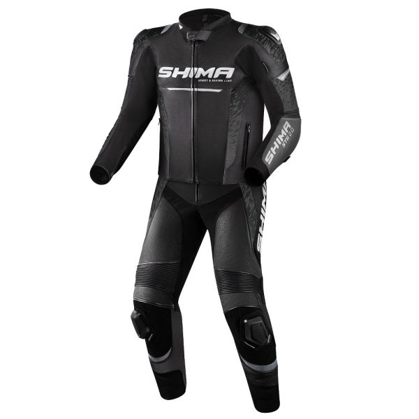 SHIMA STR 2.0 MUSKE KOZNE PANTALONE CRNE
