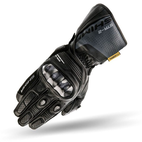 SHIMA KOZNE MOTO RUKAVICE STR-2 CRNE