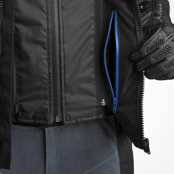 SHIMA MOTO JAKNA RUSH 2.0 VENT CRNA