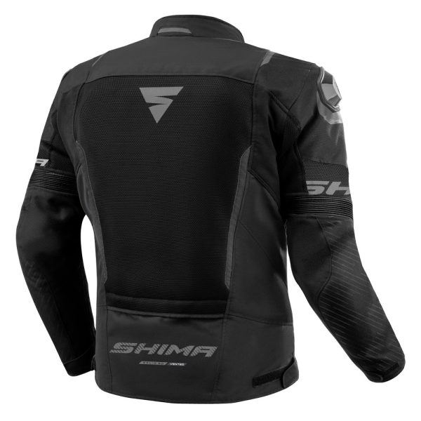 SHIMA MOTO JAKNA SOLID 2.0 VENT CRNA