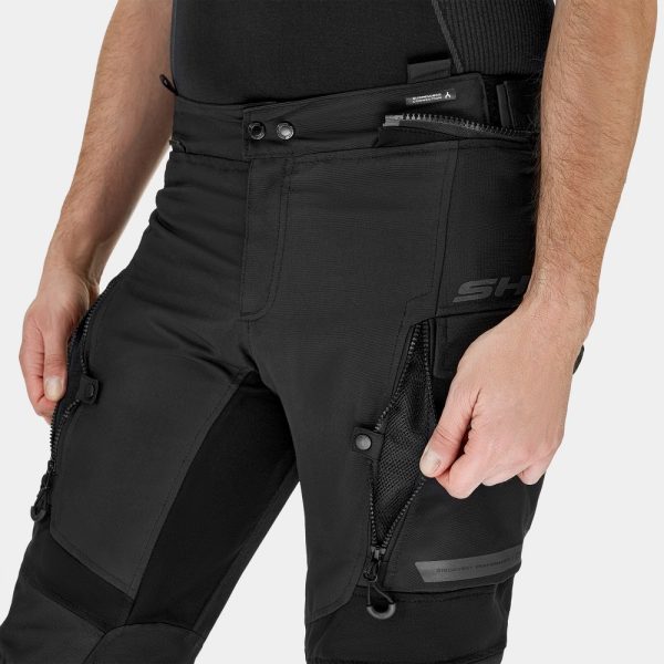 SHIMA MOTO PANTALONE DUNE KRATKE CRNE