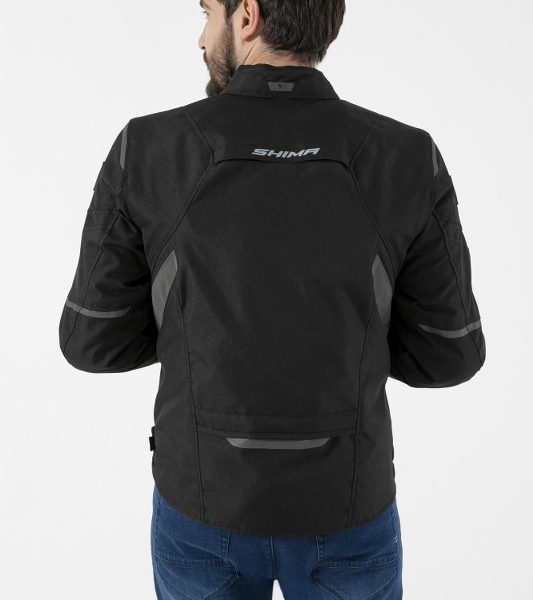 SHIMA MOTO JAKNA RUSH 2.0 CRNA