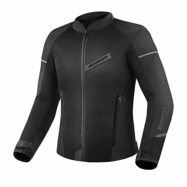 SHIMA MOTO JAKNA X-MESH 2.0 CRNA