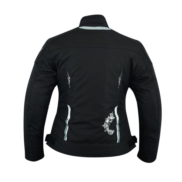 BOS MOTO JAKNA ZENSKA 8795 CRNA