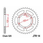 Lančanik zadnji JT  JTR14-44 (525) 44 zuba