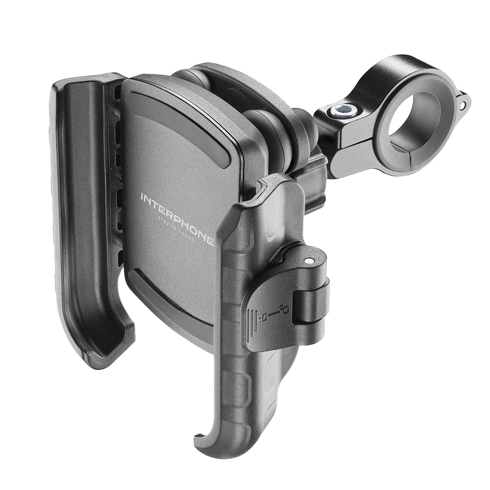 bd201cc8-9ba0-4468-9694-2f4ed7963adf Držač telefona CRAB24PRO QUIKLOX sa antivibracijom montaža na korman 12-32mm INTERPHONE