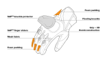 SHIMA KOZNE MOTO RUKAVICE SPARK 2.0 CRVENE