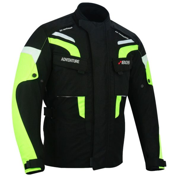 BOS MOTO JAKNA ADVENTURE 2080 NEON