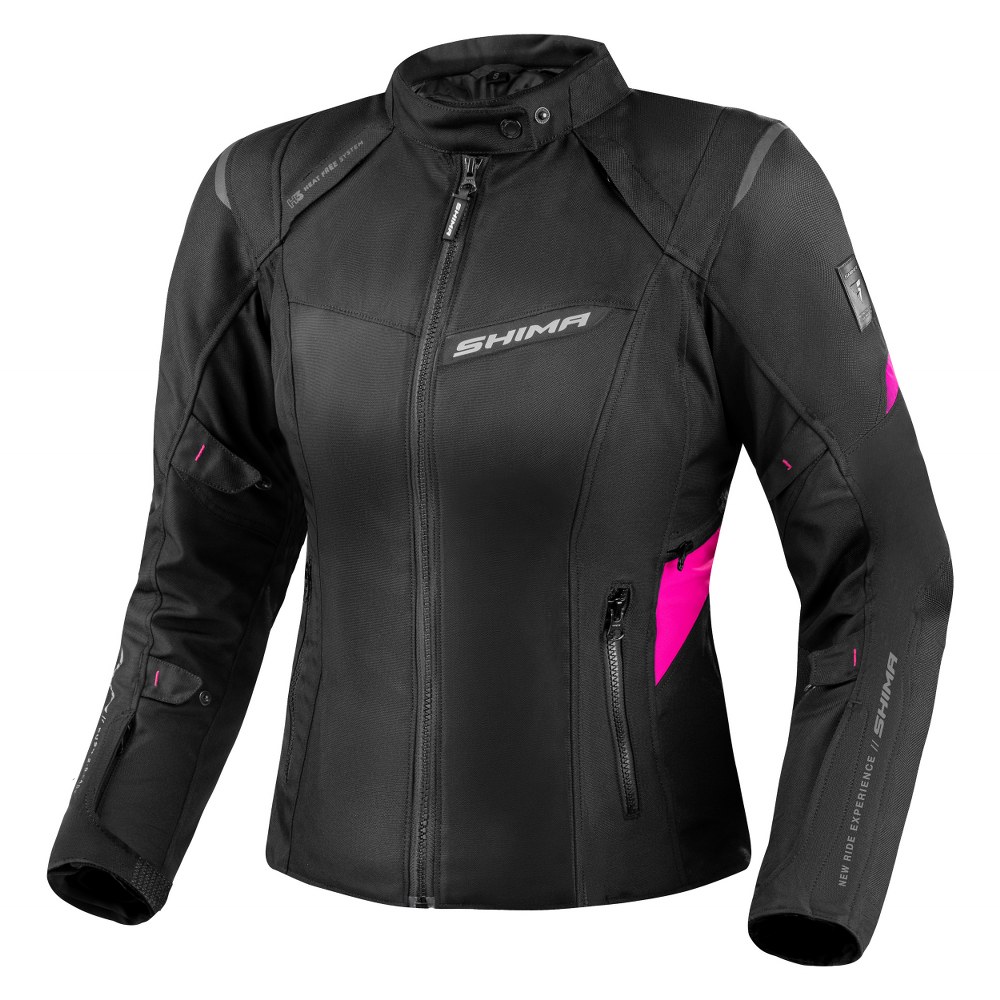 Shima-Moto-Jakna-Rush-2.0-Zenska-Pink-video SHIMA MOTO JAKNA RUSH 2.0 ZENSKA PINK