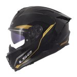 Kaciga LS2 Full Face FF817 CHALLENGER II ESSENTIAL crno zlatna