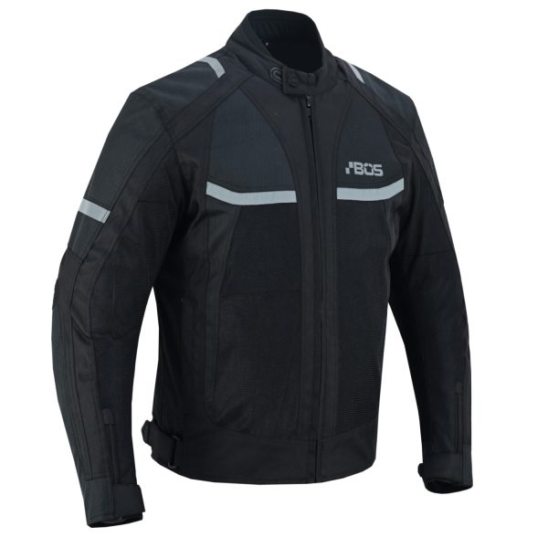 BOS MOTO JAKNA LETNJA NEW A1 3287 CRNA
