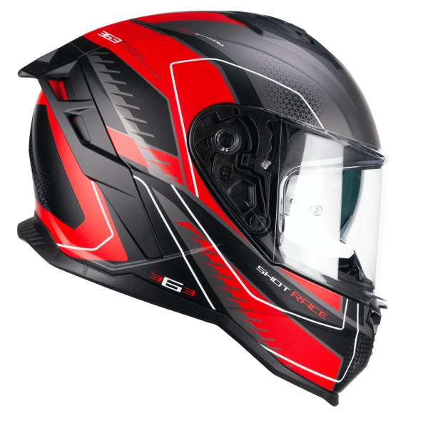 CGM KACIGA 363G SHOT RACE ALV-03 CRNO CRVENA
