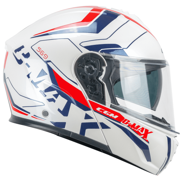 CGM KACIGA 569G C-MAX CITY ALV-79 CRVENO PLAVO BELA
