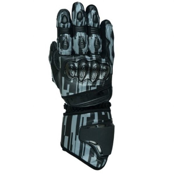 BOS MOTO KOZNE RUKAVICE 6033 SIVE