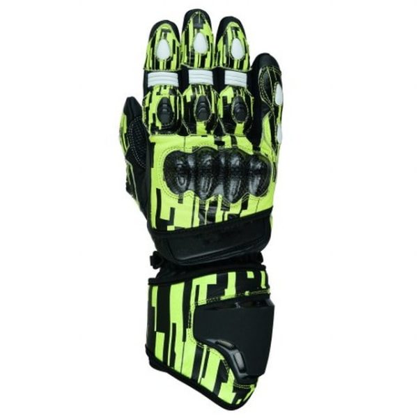 BOS MOTO KOZNE RUKAVICE 6033 FLUO